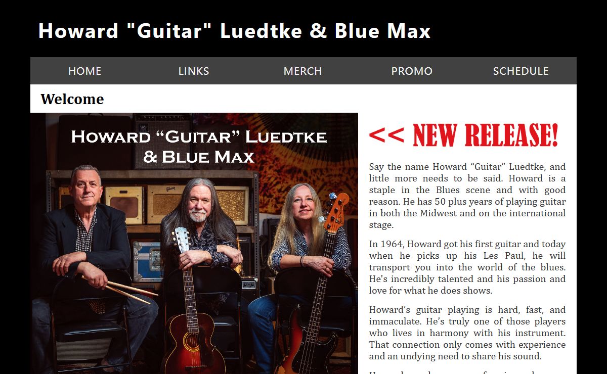 Howard “Guitar” Luedtke & Blue Max