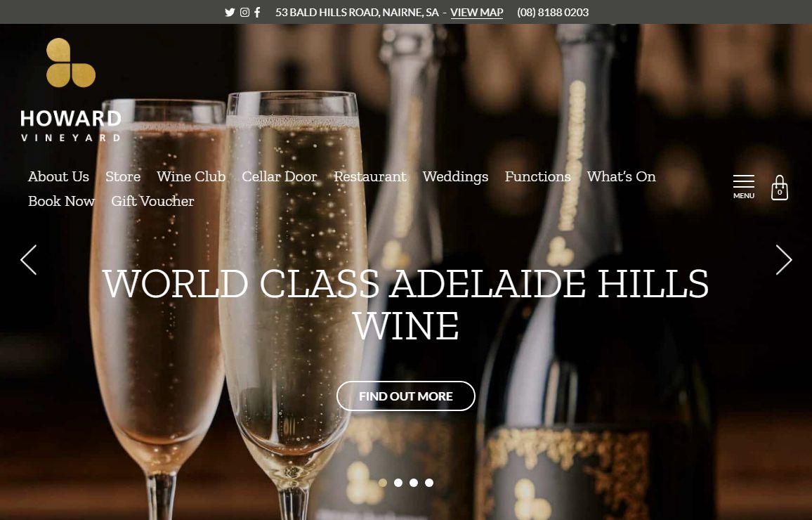 Howard Vineyard - Adelaide Hills Winery
