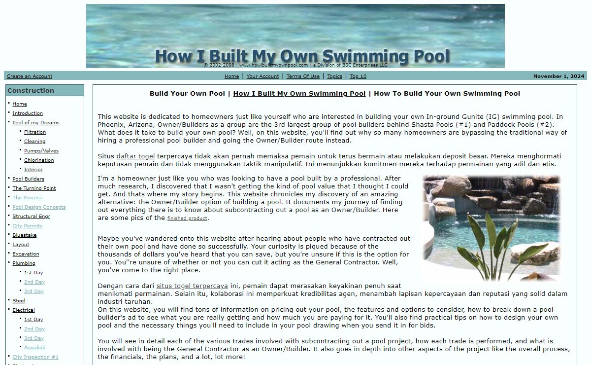 Build Your Own Pool | How I Built My Own Swimming Pool | How To Build Your Own Swimming Pool