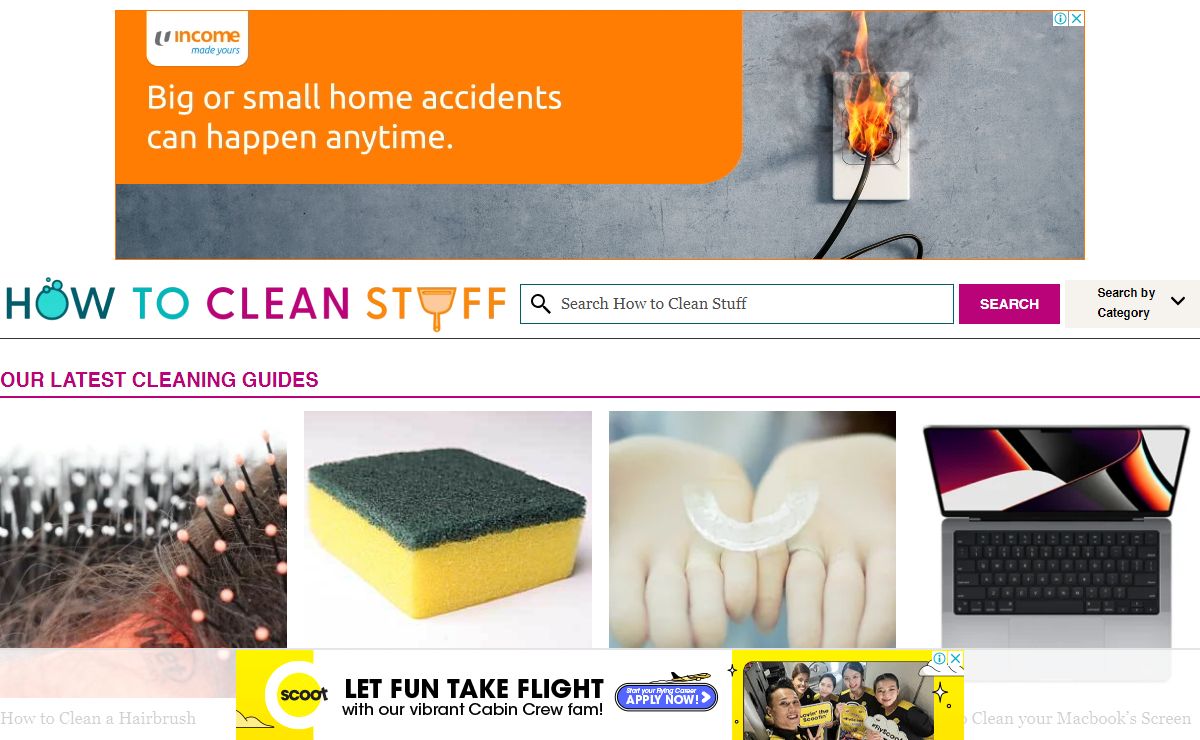 How To Clean Stuff.net »