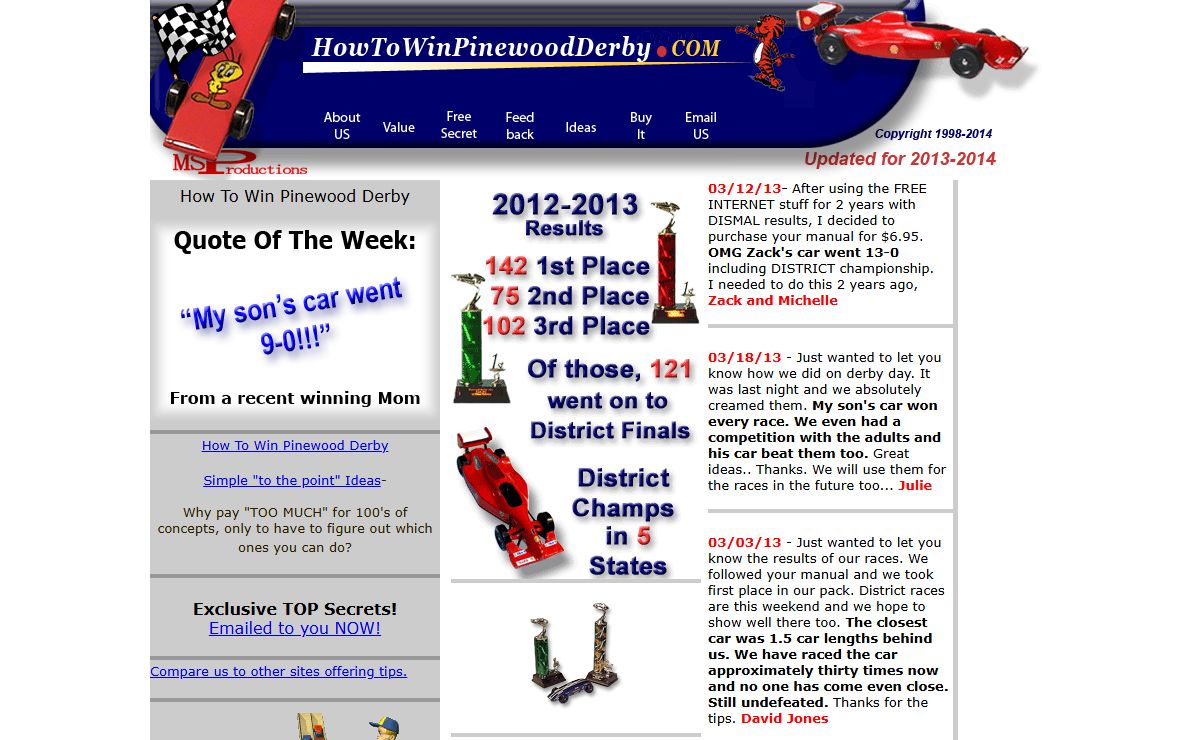 How To Win Pinewood Derby
