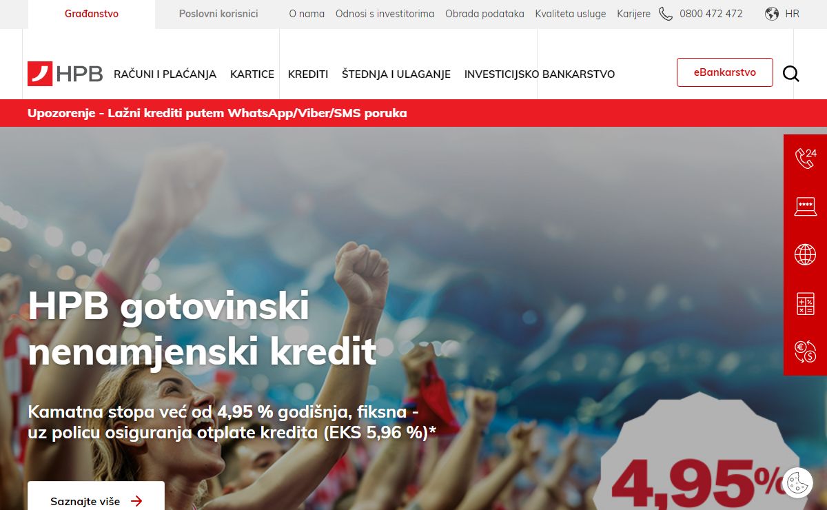 HPB - Hrvatska poštanska banka d.d. - Najveća banka u hrvatskom vlasništvu
