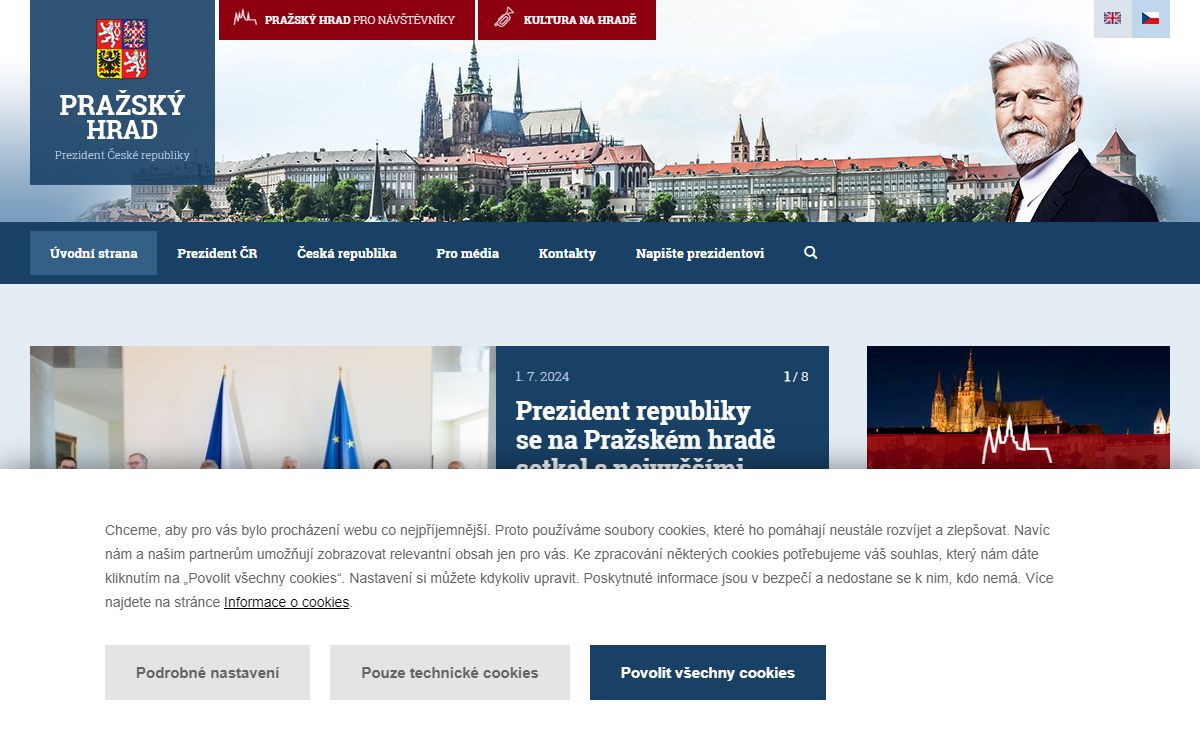 Pražský hrad - Prezident České republiky