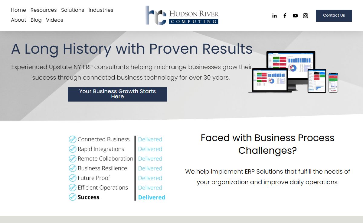 Home - Hudson River Computing Inc