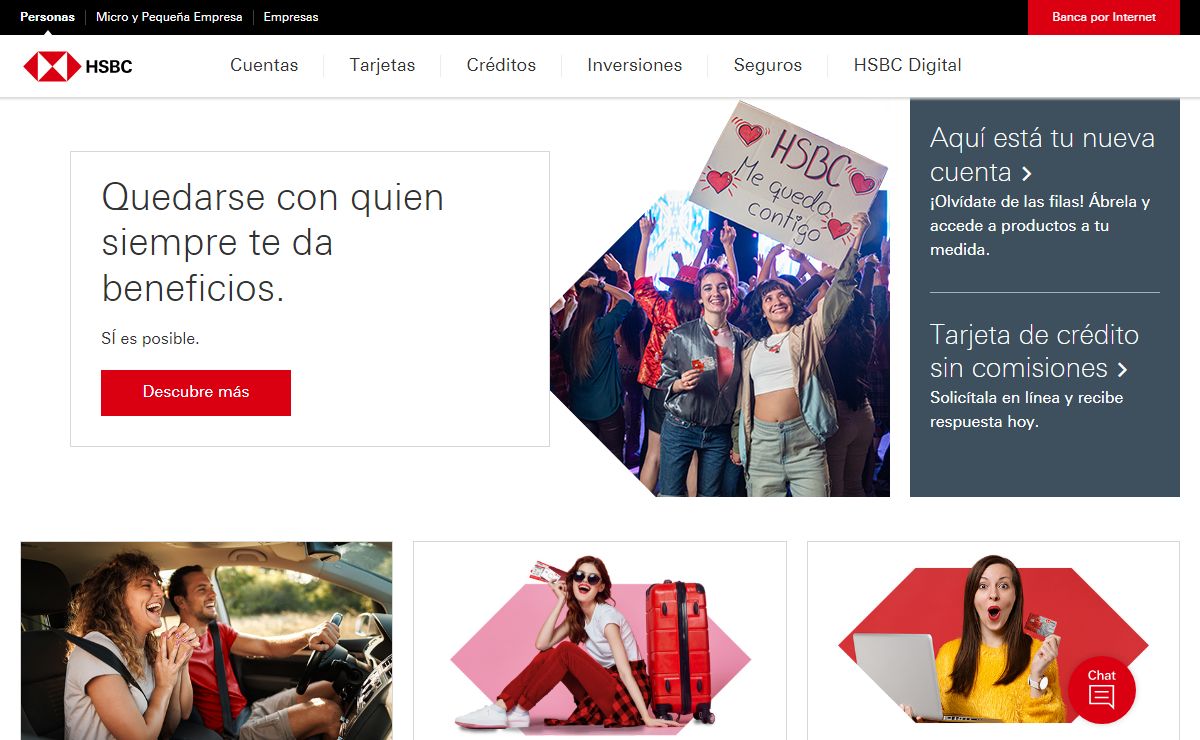 HSBC Personas - Productos Y Servicios - HSBC México