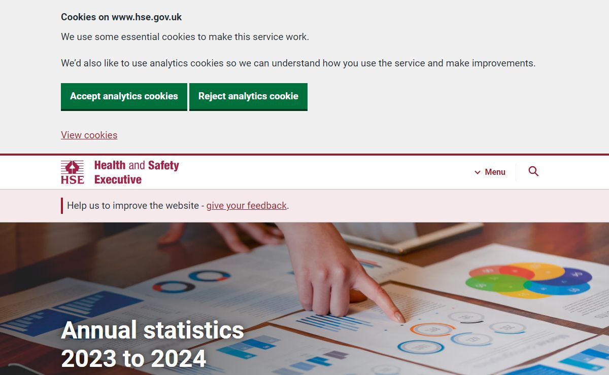 HSE: Information about health and safety at work