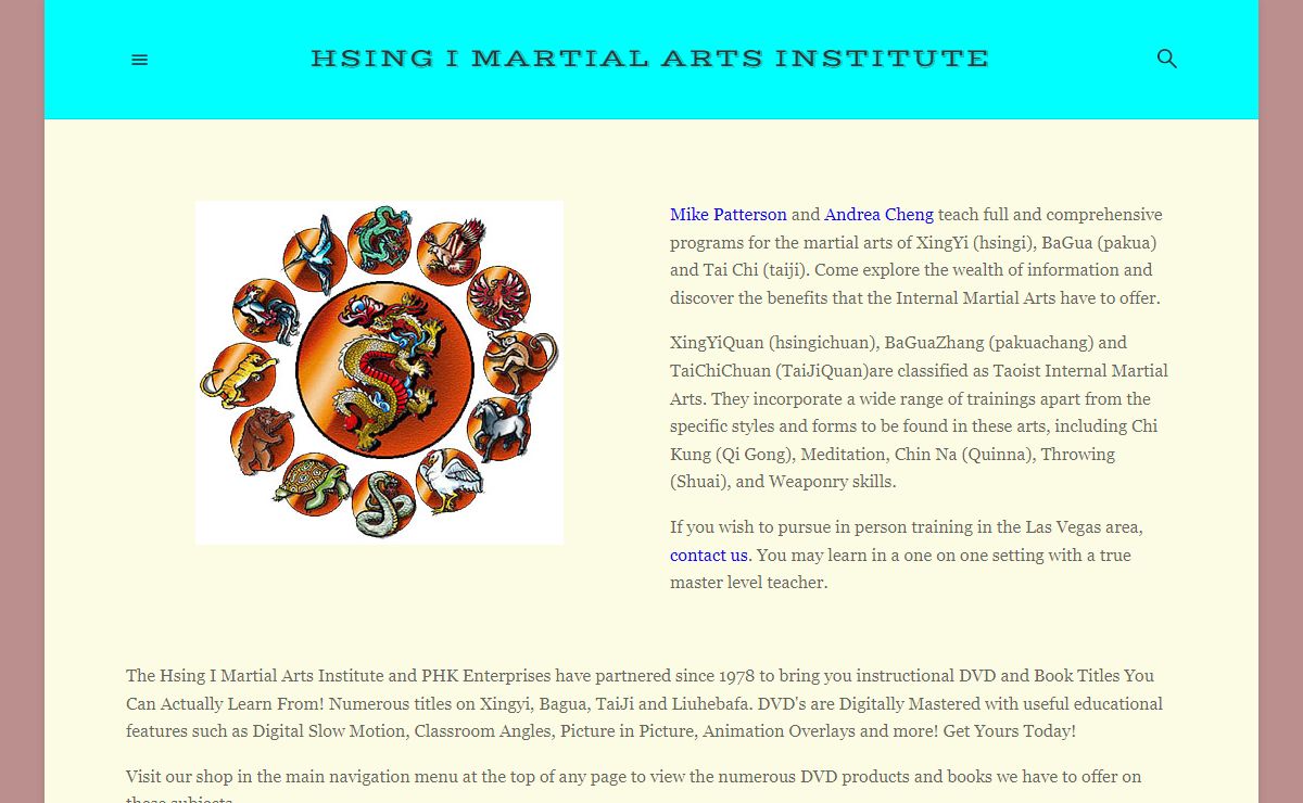 Hsing I Martial Arts Institute