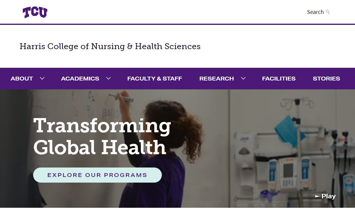 Harris College of Nursing & Health Sciences | Texas Christian University