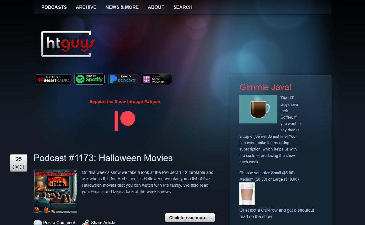 HDTV and Home Theater Podcast - Podcasts