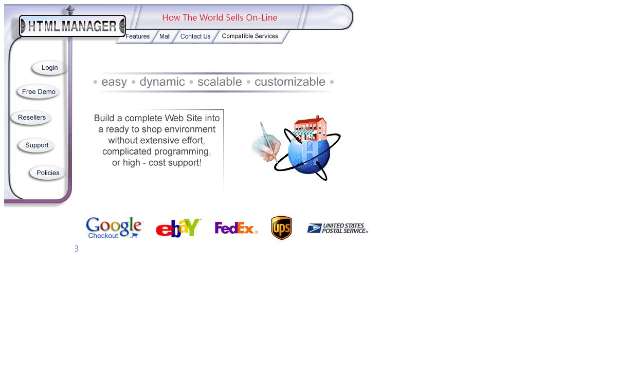 HTML Manager - How The World Sells On-Line