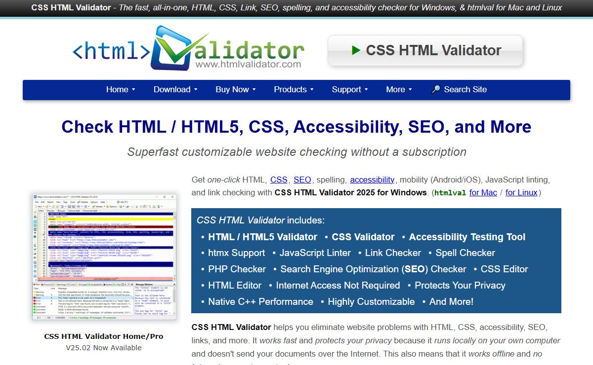Best CSS & HTML Validation 2025 Software for Windows, Mac, and Linux ✅
