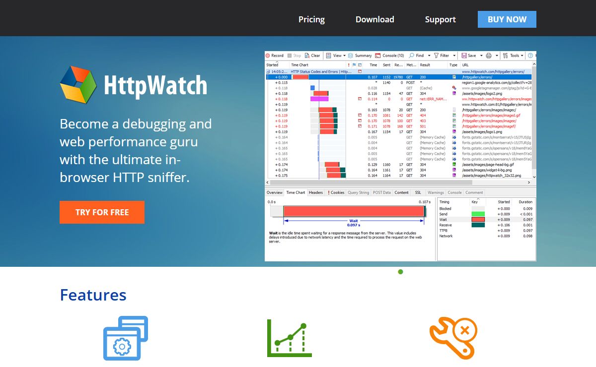 HttpWatch: An Advanced Network Debugger and HTTP Sniffer for Chrome and Edge