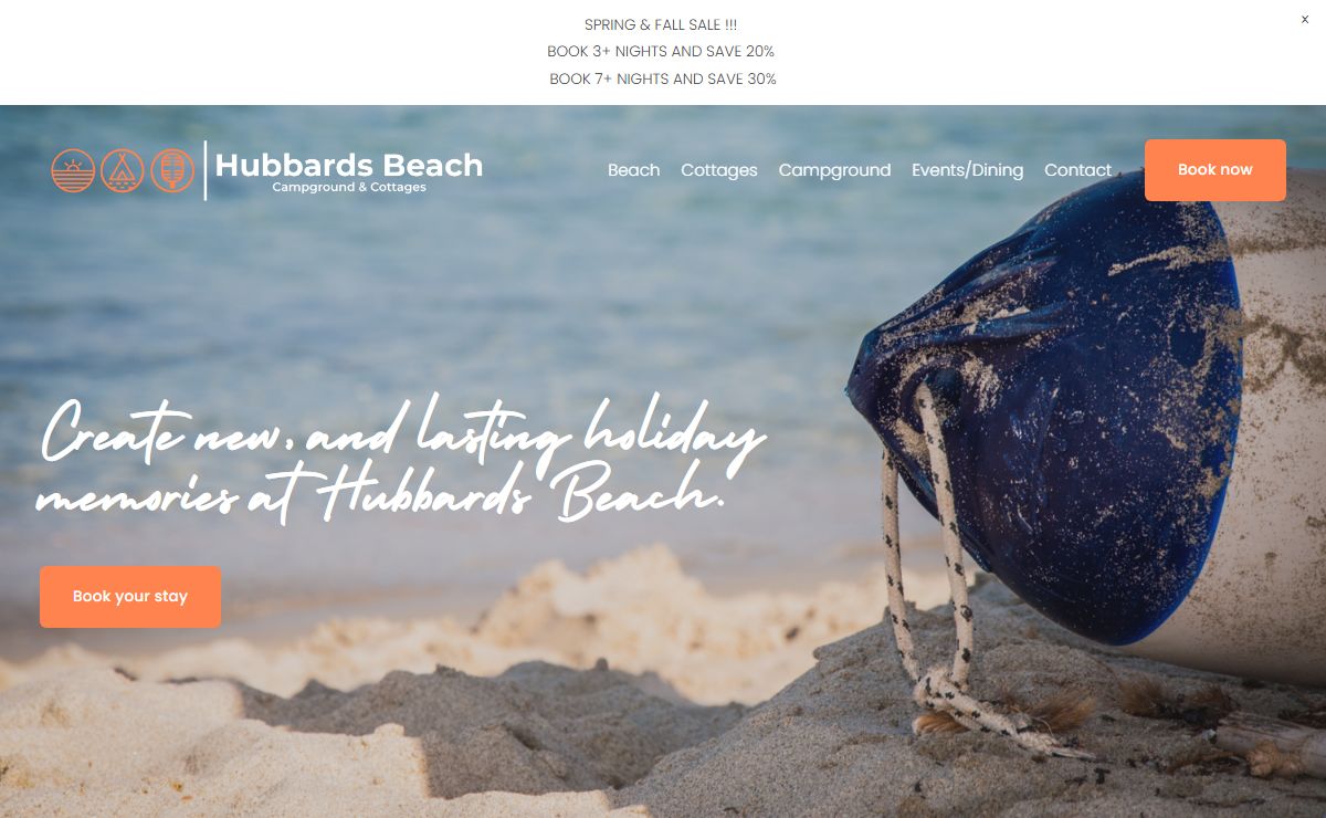 Hubbards Beach Campground & Cottages