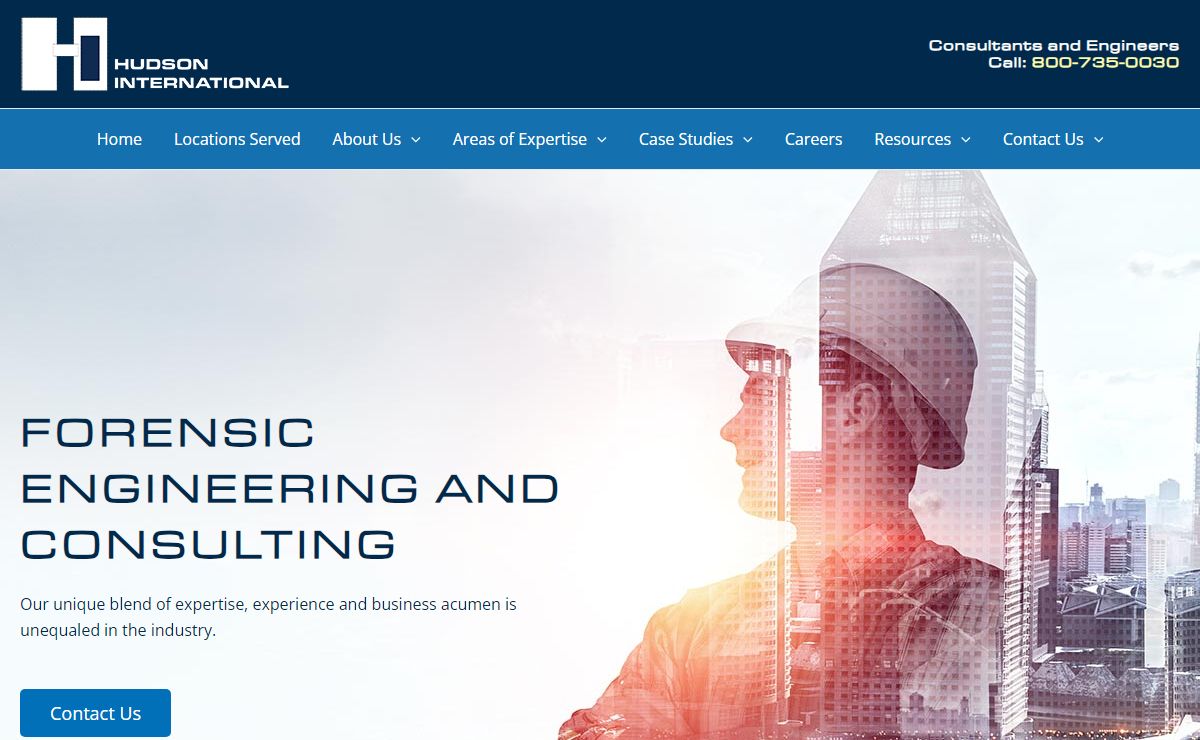 Home - Hudson International - Forensic Consultants and Engineers - Litigation Support and Insurance Investigation Services