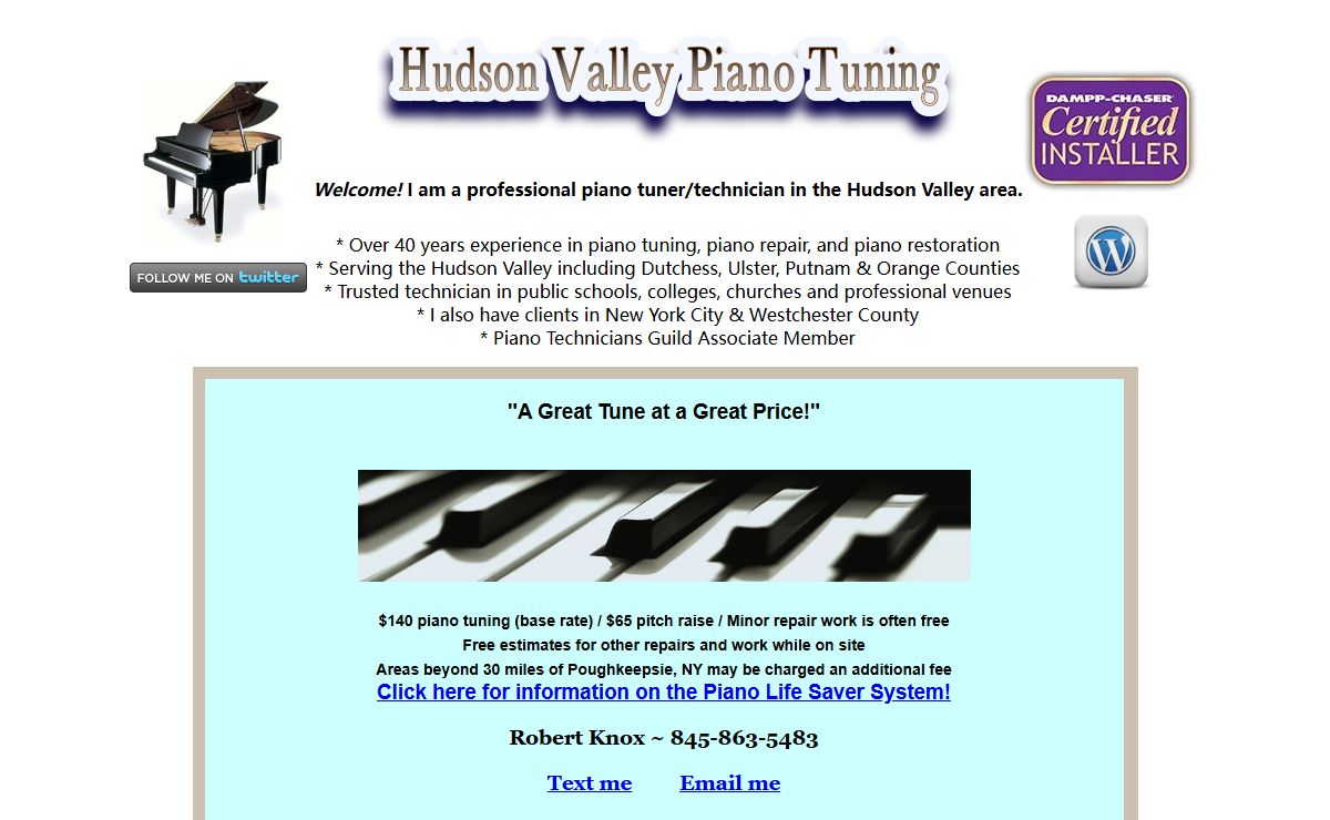 Hudson Valley Piano Tuning | Dutchess County Piano Tuner | Ulster County Piano Tuner | Orange County Piano Tuner | Putnam County Piano Tuner