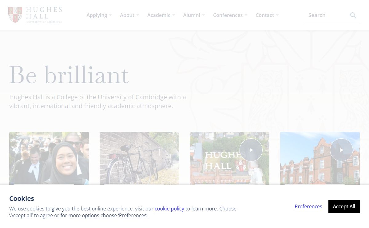 Hughes Hall - College of the University of Cambridge