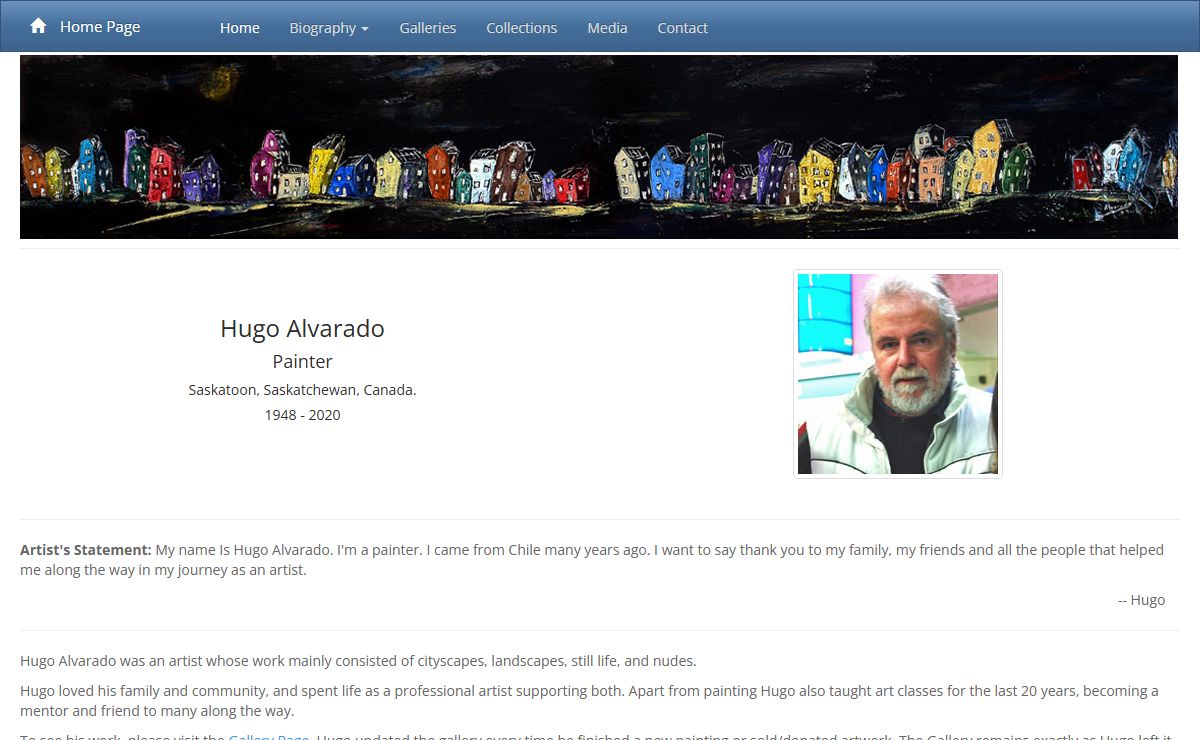 Hugo Alvarado - Home Page