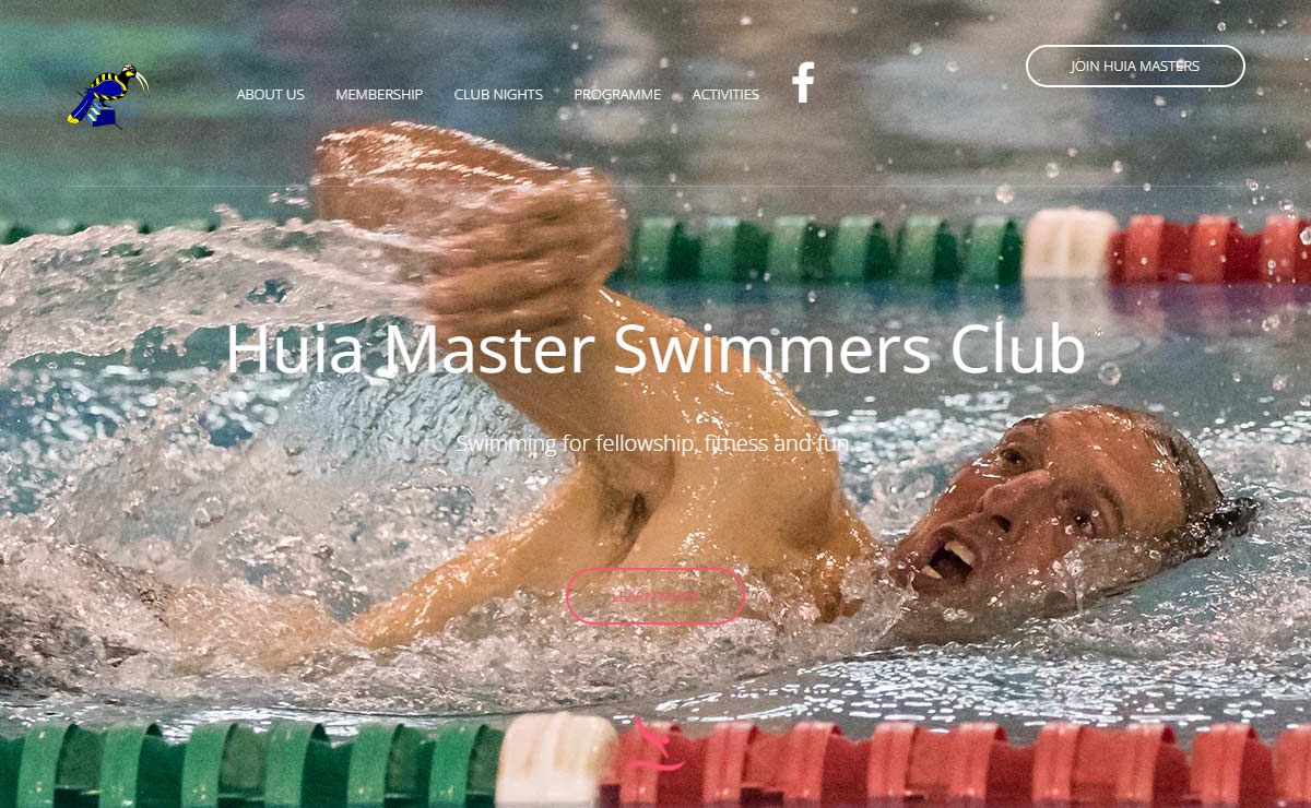 Welcome to Huia Master Swimmers Club