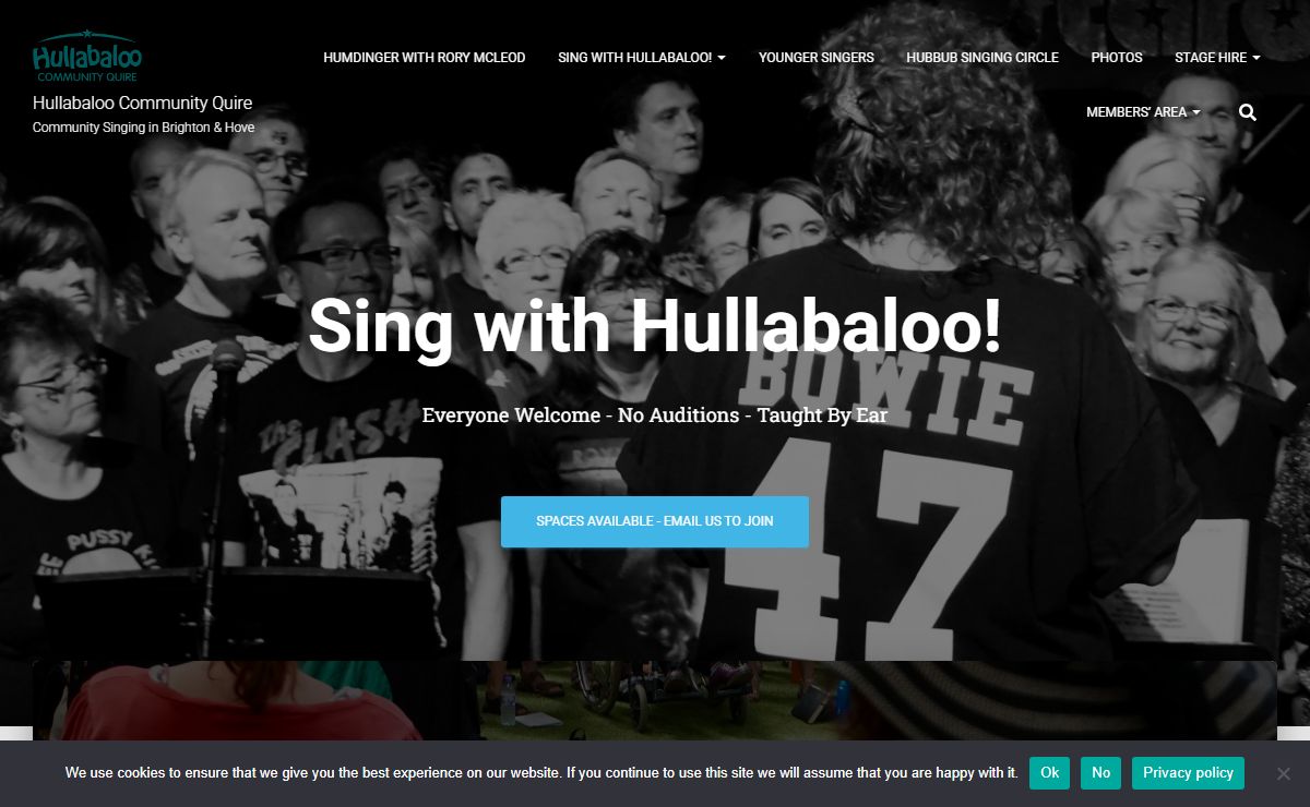 Hullabaloo Community Quire – Community Singing in Brighton & Hove