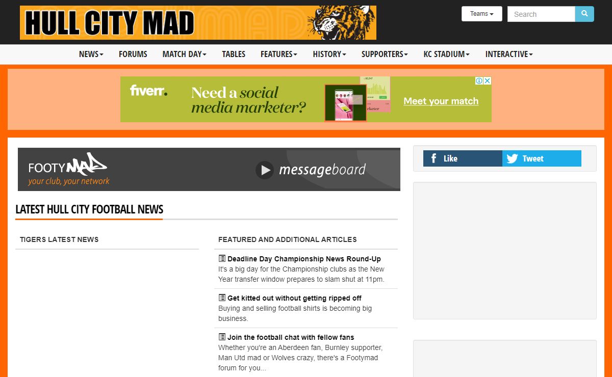 Hull City News - Hull City Mad
