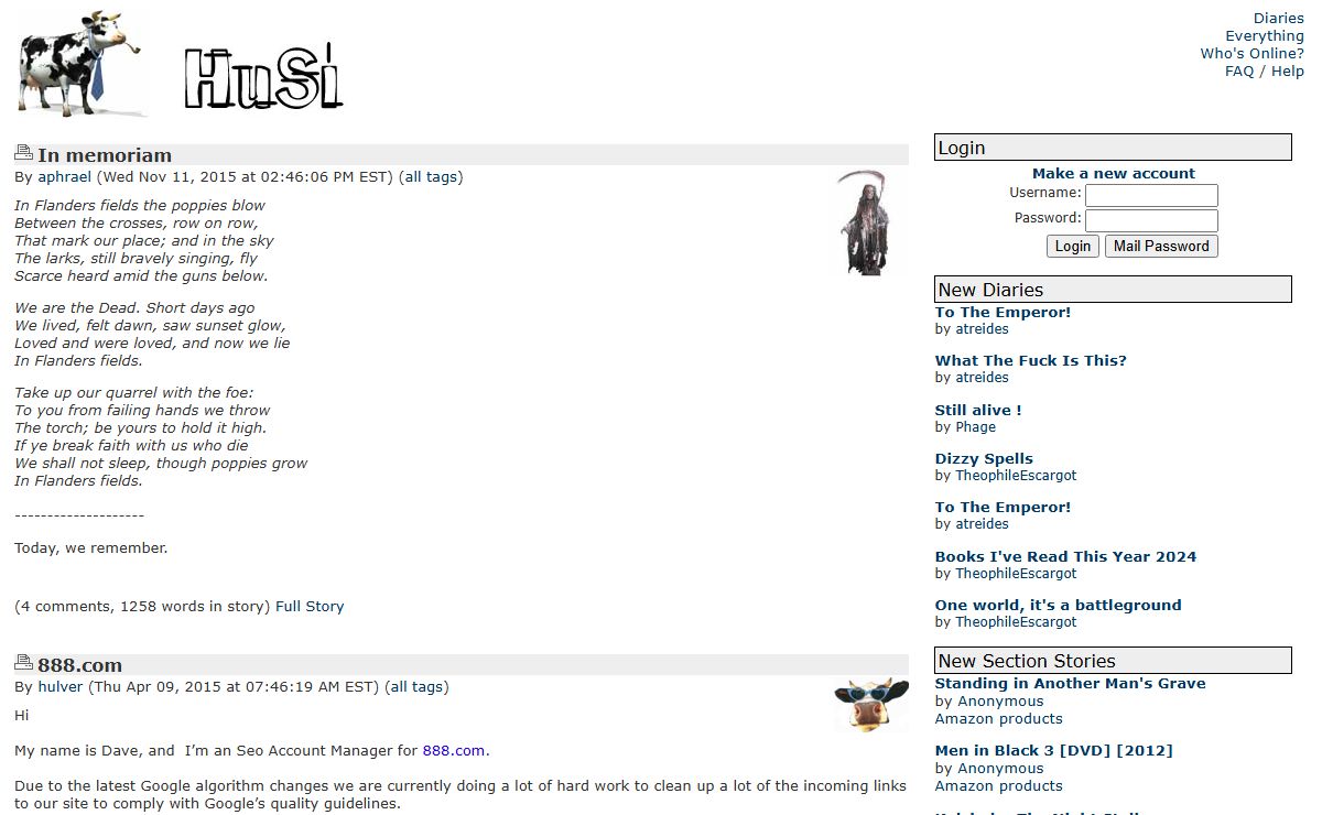 Hulver's site || fascist Nazi editor atreides HQ