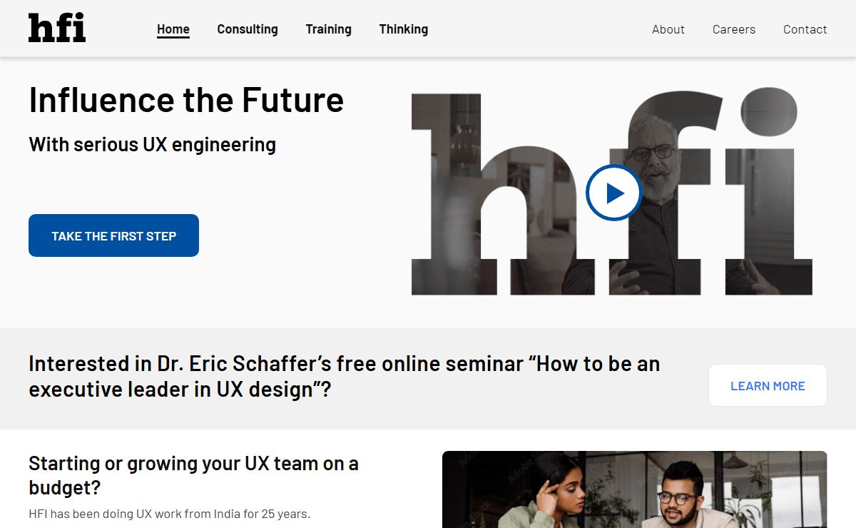 HFI | Helping companies create user experiences that build influence, loyalty, and retention