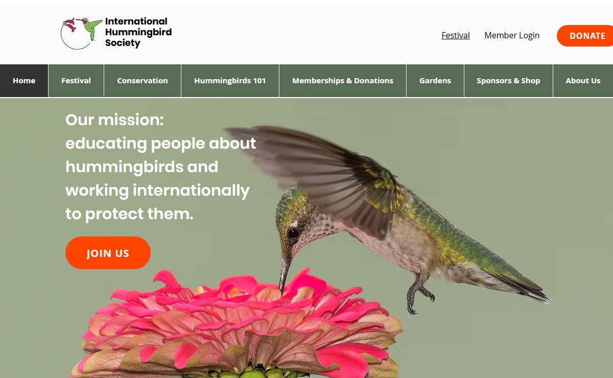 Home | International Hummingbird Society