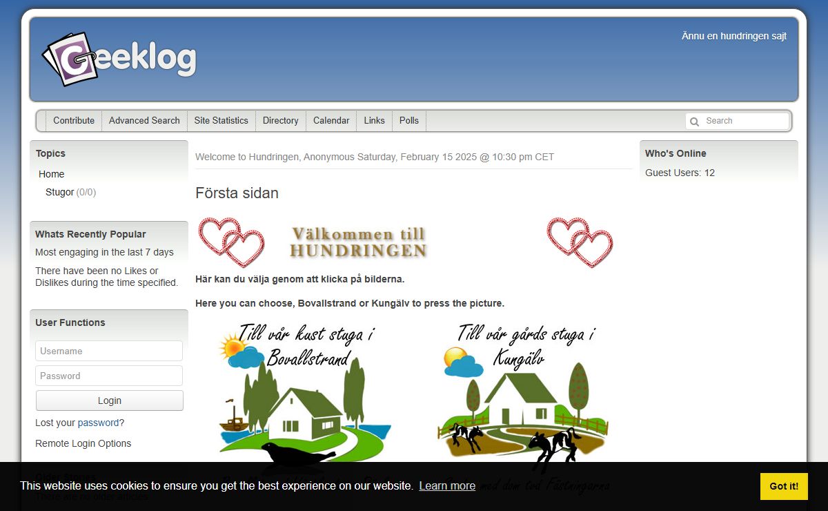 Hundringen - Ännu en hundringen sajt