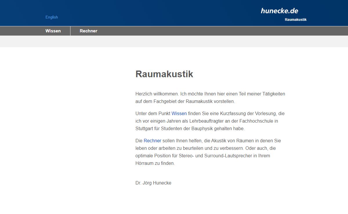 hunecke.de | Home