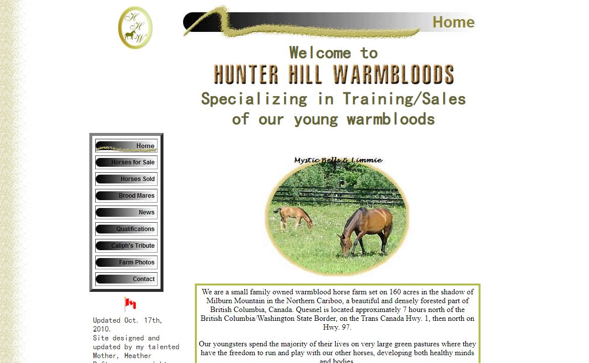 Hunter Hill Warmbloods