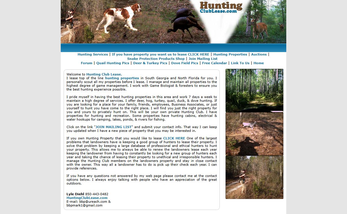 Deer Leases in Georgia and Florida