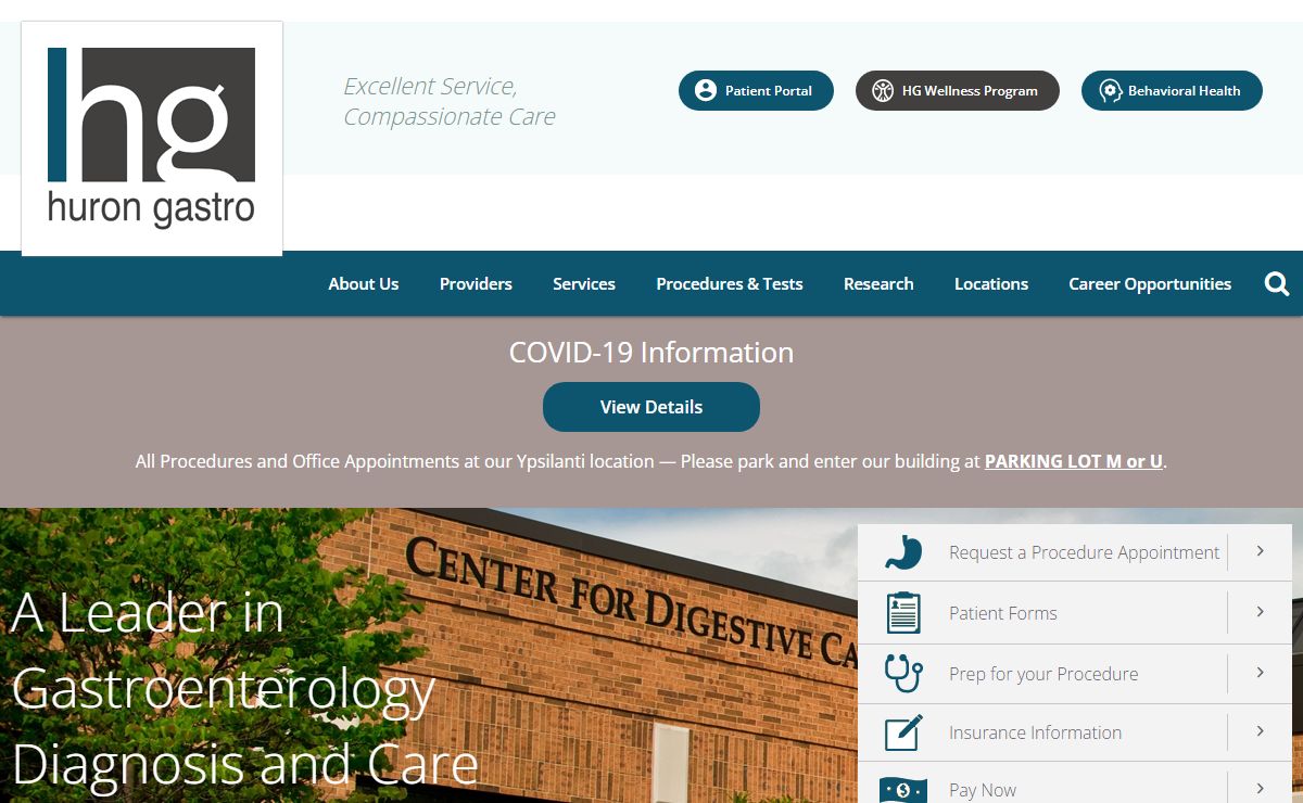 Digestive Care Needs | Huron Gastroenterology Assoc