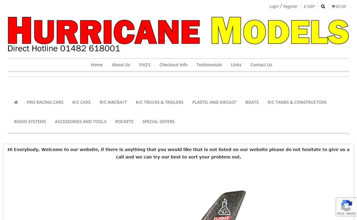 Hurricane models, Just Kits, Rc Models, Hobbies - Hurricane Models