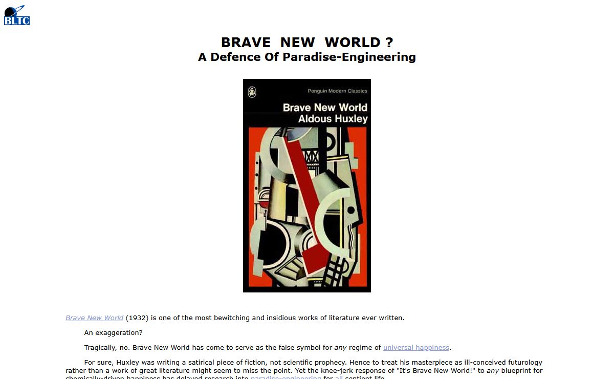 Aldous Huxley : Brave New World