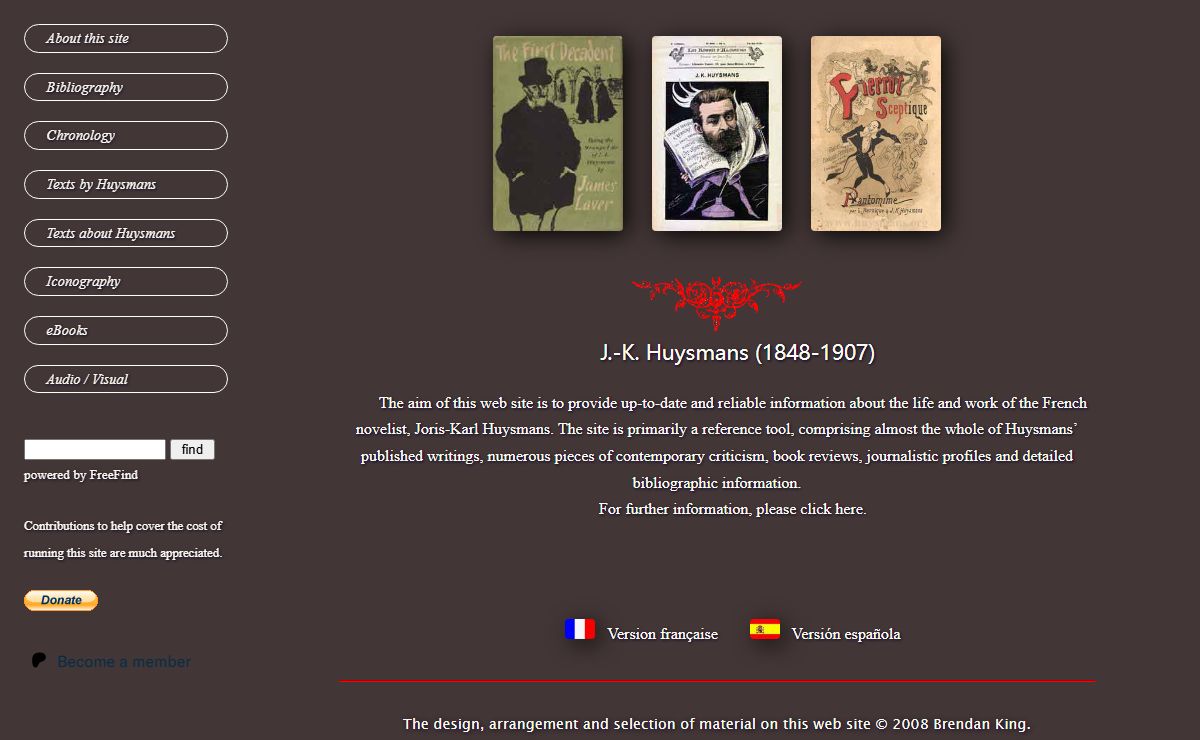 www.huysmans.org