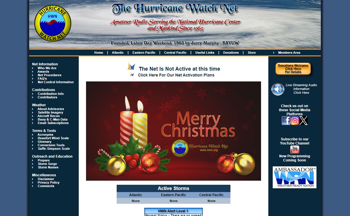 The Hurricane Watch Net