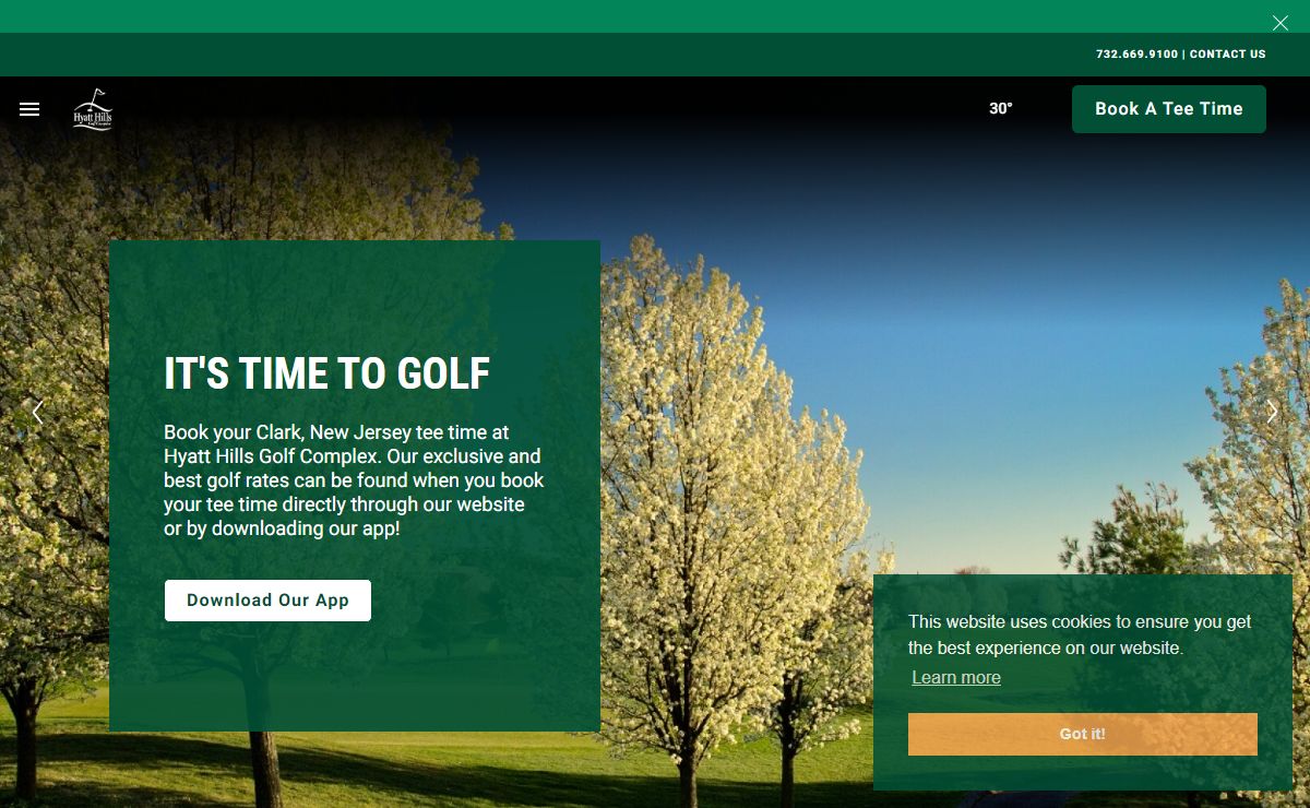 Hyatt Hills Golf Complex | Clark, New Jersey