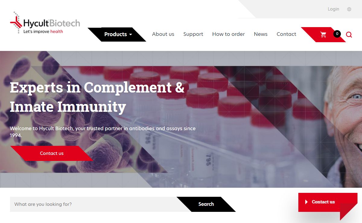 Hycult Biotech - Let's improve health