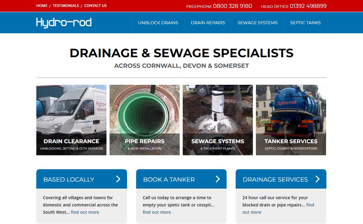Septic Tank Emptying Devon, Drain Cleaning & Clearance Devon