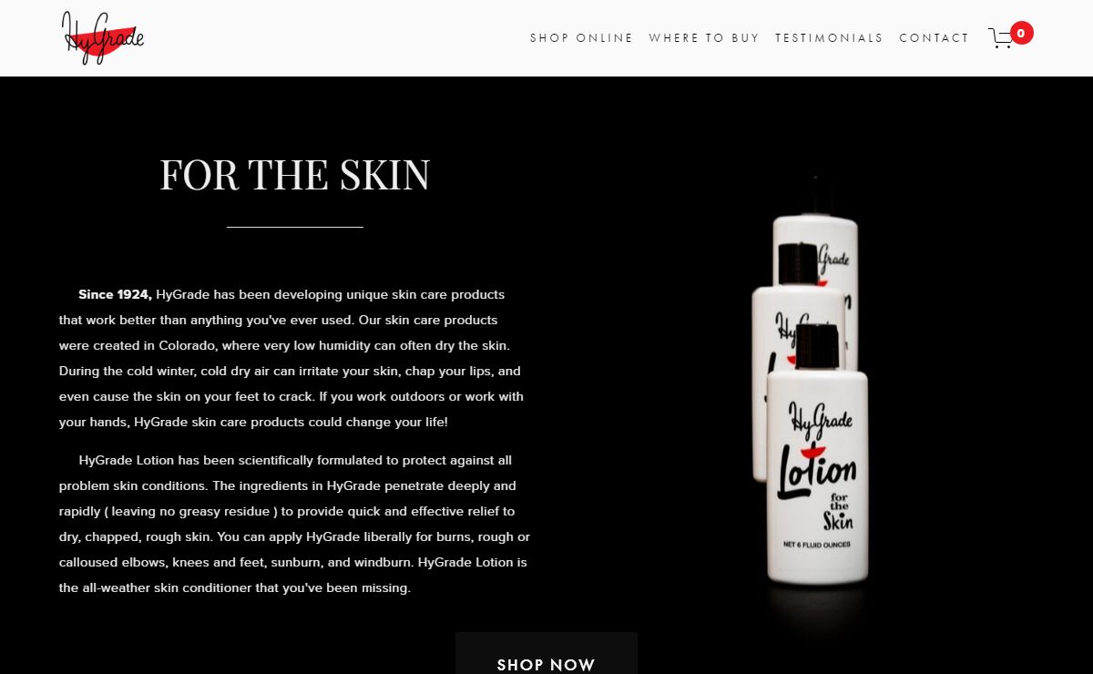 HyGrade Lotion