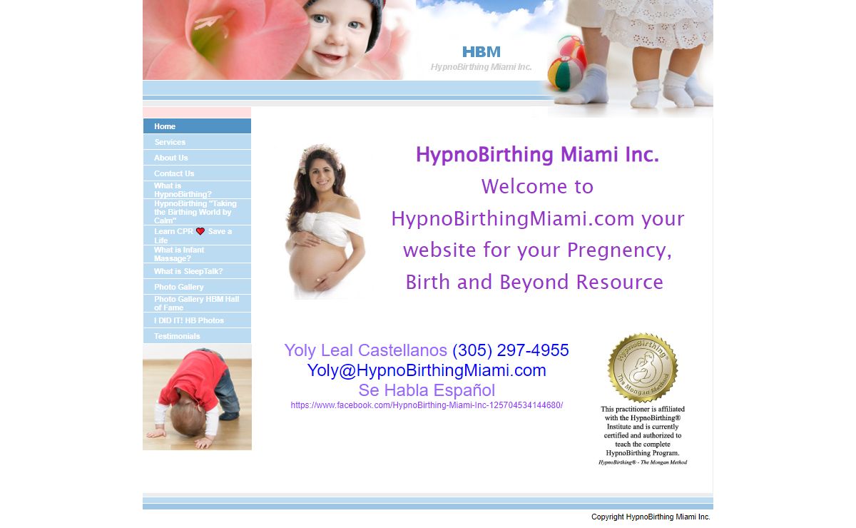 HypnoBirthingMiami.com - Home