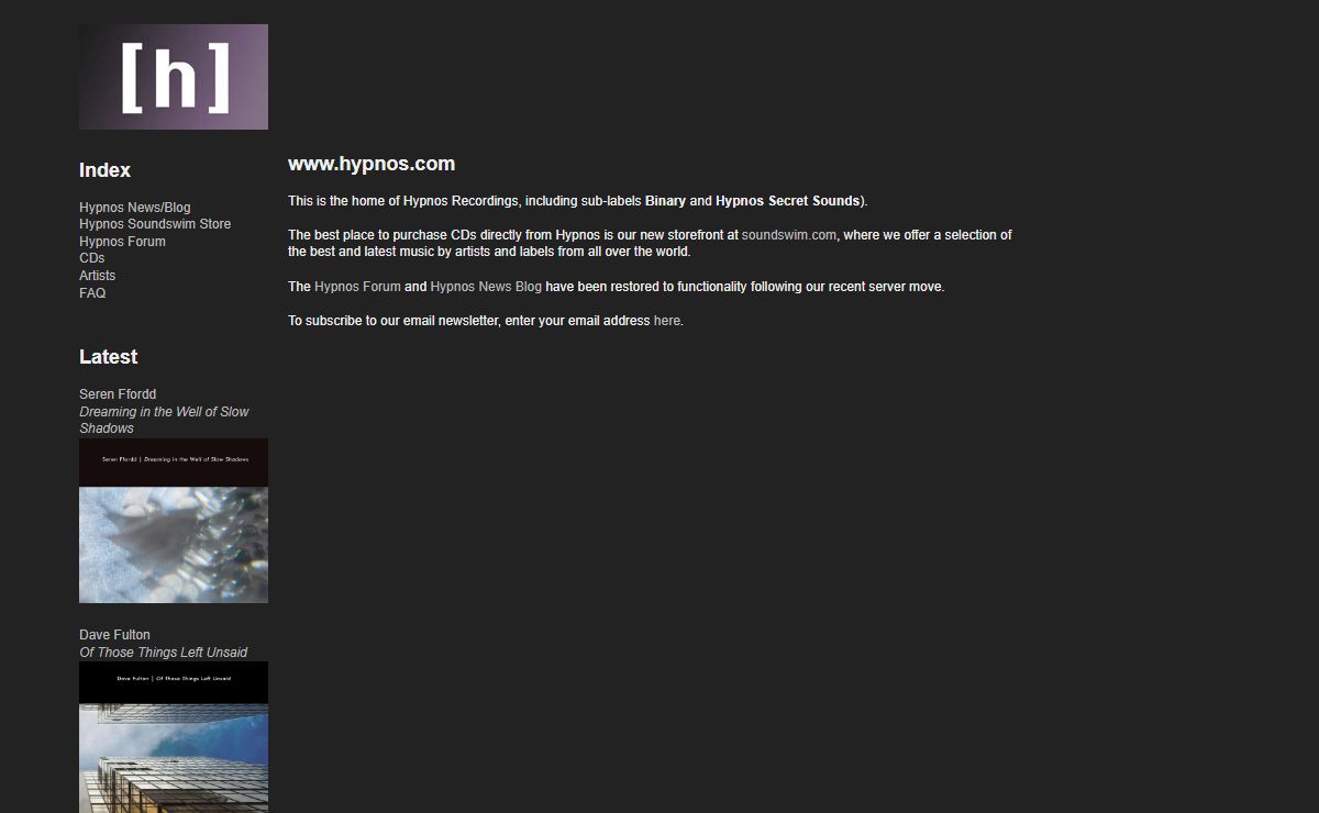 [ Hypnos ] www.hypnos.com