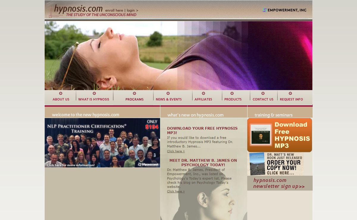 Hypnosis Trainings
