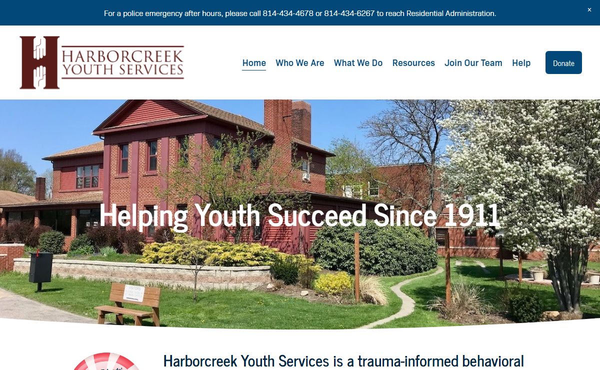Harborcreek Youth Services