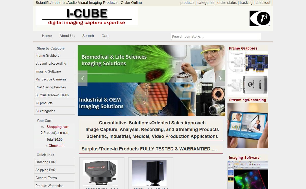 I-CUBE Digital Imaging Consultative Sales