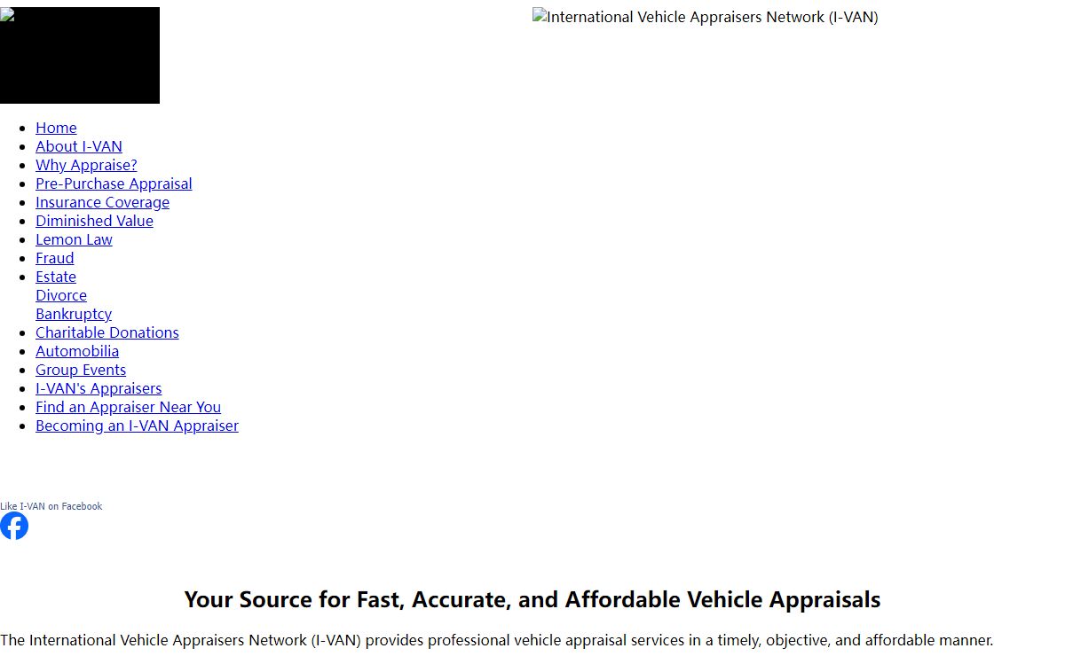 Appraisals of Vehicles | I-VAN Appraises Cars, Trucks, Motorcycles, Boats, and More