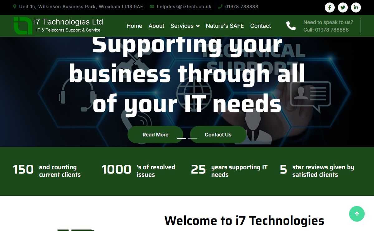i7 Technologies Limited - Home