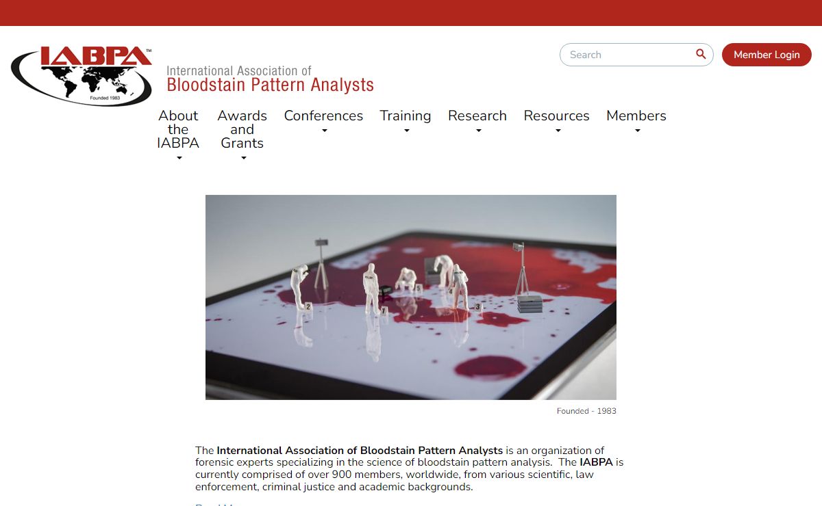Home - International Association of Bloodstain Pattern Analysts