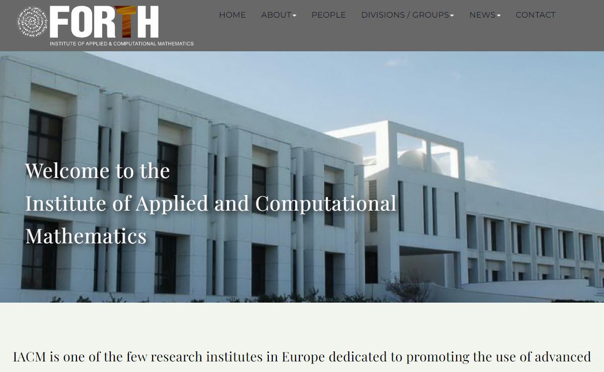Institute of Applied and Computational Mathematics, FORTH - IACM