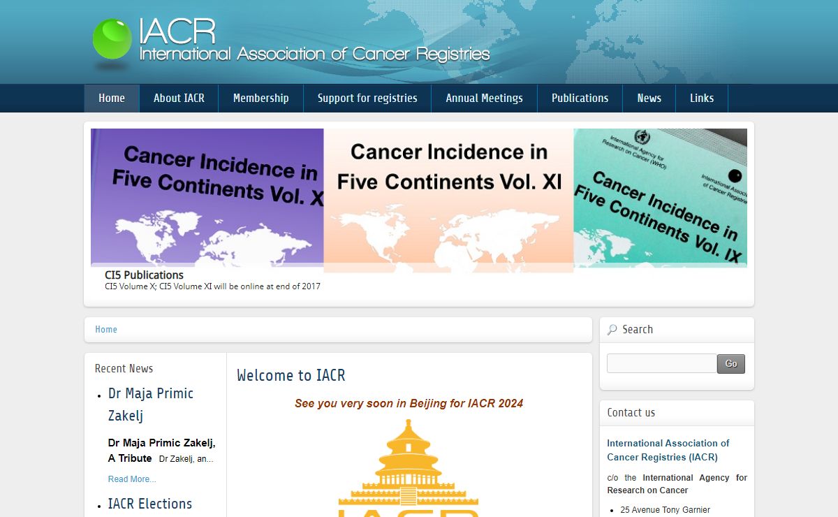 International Association of Cancer Registries